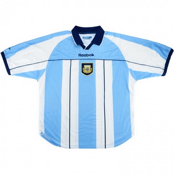 Tailandia Camiseta Argentina 1ª Kit Retro 2000 Azul
